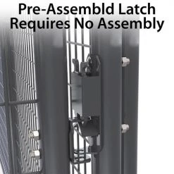 Master Paws 6' H X 5' W Commercial Grade Welded Wire Kennel Gate 9 Master Paws 6' H X 5' W Commercial Grade Welded Wire Kennel Gate -MASTER PAWS Shop 1711697 P ALT8