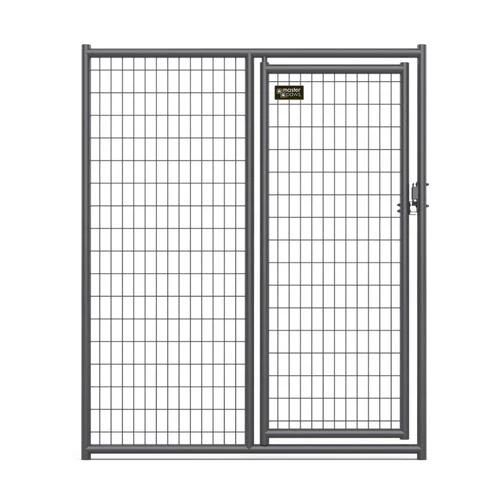 Master Paws 6' H x 5' W Commercial Grade Welded Wire Kennel Gate Master Paws 6' H X 5' W Commercial Grade Welded Wire Kennel Gate -MASTER PAWS Shop 1711697 P SF