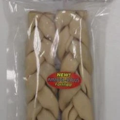 Master Paws® 8" White Braided Sticks Dog Chews - 2 Ct'