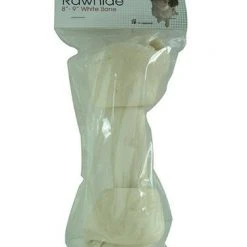 Master Paws® White Rawhide Dog Chew Bone