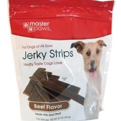 Master Paws® Beef Flavor Jerky Strips Dog Treats - 25 Oz