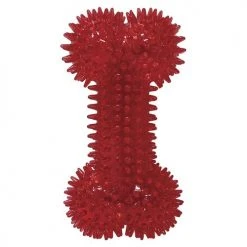 Master Paws® Medium Squeaker Bone Dog Toy - Assorted -MASTER PAWS Shop 2530626 70205 red2