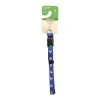 Master Paws® Adjustable Reflective Blue Paw Print Dog Collar - Small -MASTER PAWS Shop 2533222 CMYK