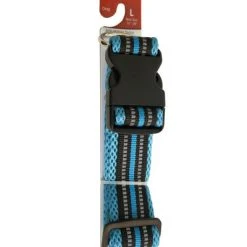 Master Paws® Adjustable Blue Mesh Dog Collar - Large