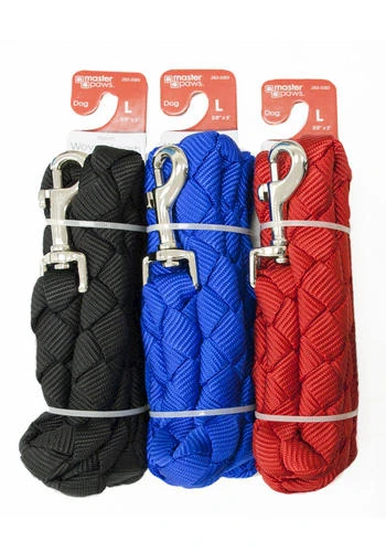 Master Paws® 5' Large Nylon Dog Leash - Assorted Colors 3 Master Paws® 5' Large Nylon Dog Leash - Assorted Colors