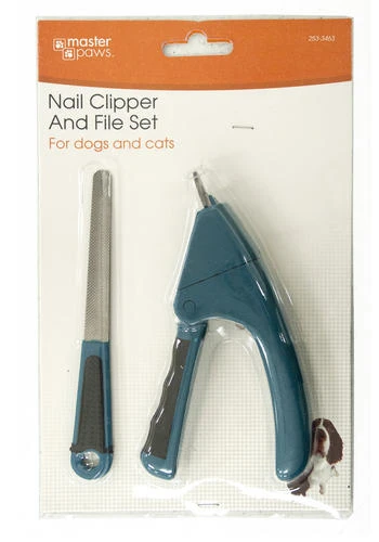 Master Paws® Pet Nail Clipper And File Set 3 Master Paws® Pet Nail Clipper And File Set
