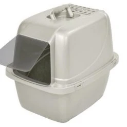 Master Paws Large Enclosed Cat Litter Box - Assorted Colors