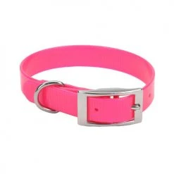 Master Paws® Neon Pink Waterproof Dog Collar - Small