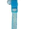 Master Paws® 3/8" Adjustable Blue Shimmer Snag Proof Cat Collar -MASTER PAWS Shop 2533881