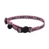 Master Paws® 3/8" Fashion Pink Skull Adjustable Breakaway Cat Collar