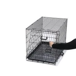 Master Paws® Small Wire Dog Kennel - 24" X 17" X 20" -MASTER PAWS Shop 2538440 3 P step3