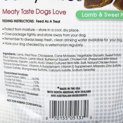 Master Paws® Grain-Free Lamb & Sweet Potato Jerky Bites Dog Treats - 12oz -MASTER PAWS Shop 2538481 P ALT1