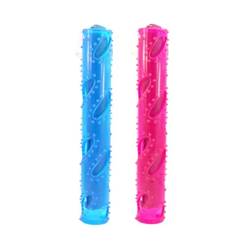 Master Paws® 12" Durable Crinkle Stick Dog Toy - Assorted Colors 3 Master Paws® 12" Durable Crinkle Stick Dog Toy - Assorted Colors