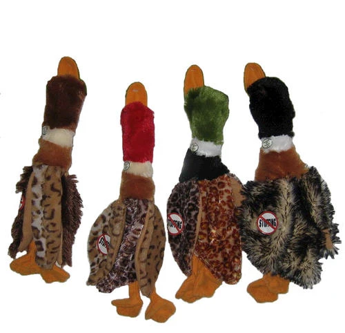 Master Paws® Duck Plush Dog Toy With No Stuffing - Assorted 3 Master Paws® Duck Plush Dog Toy With No Stuffing - Assorted