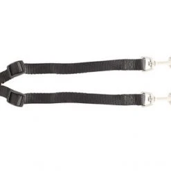 Master Paws® Adjustable Black Nylon Dog Leash Coupler - Medium