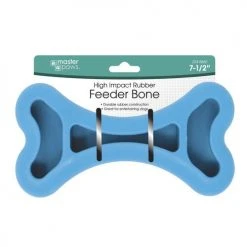 Master Paws® High Impact Rubber Feeder Bone Dog Toy - 7.5" -MASTER PAWS Shop 575503 1
