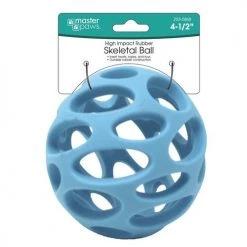 Master Paws® High Impact Rubber Skeletal Ball Dog Toy - 4.5" -MASTER PAWS Shop 575511 1