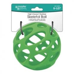 Master Paws® High Impact Rubber Skeletal Ball Dog Toy - 5.5" -MASTER PAWS Shop 575512 1